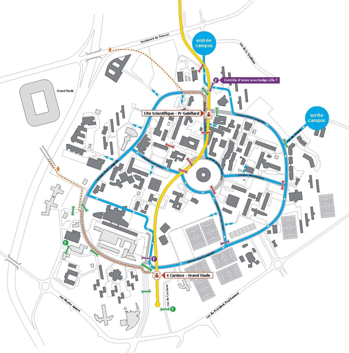 வரைபடம் லில் பள்ளி